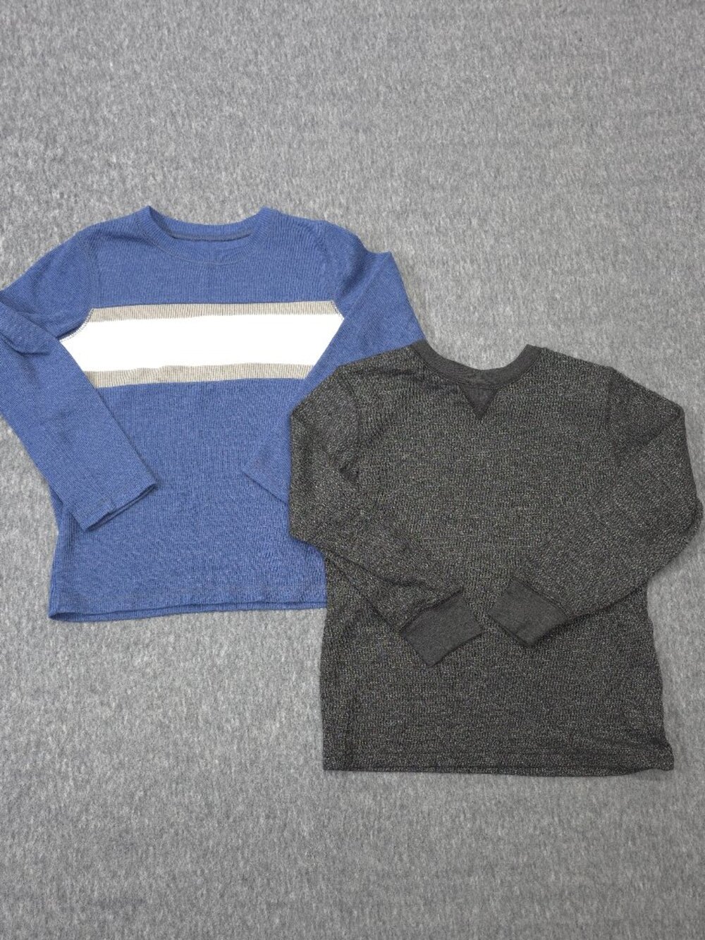 Boys Size 6 7 Long Sleeve Shirts Lot 2 Jumping Beans Wonder Nation Thermal